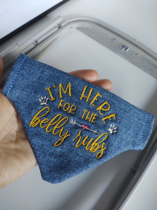 How to Sew an Over the Collar Dog Bandana?