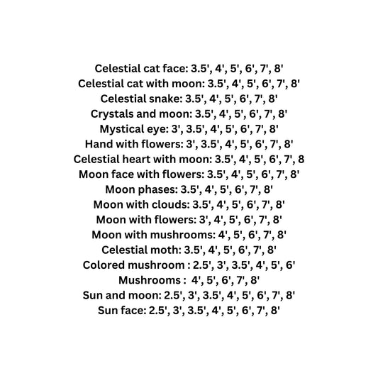 Celestial Embroidery Designs Bundle – Moon, Stars & Sun Machine Embroidery Files, Triple Stitch Low-Density-Kraftygraphy