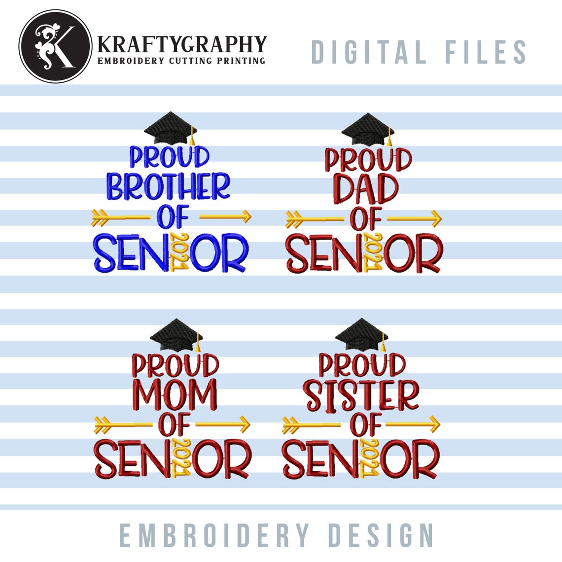 Graduation Machine Embroidery Designs Bundle, Class of 2021 Machine Embroidery Patterns, Senior Embroidery Sayings, Funny 2021 Graduation Pes Files, Graduation Cap Jef, Pandemy Graduation vp3, Tassel Embroidery Quotes-Kraftygraphy