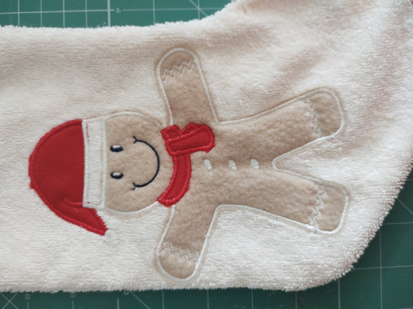 DIY Christmas Stocking Sewing Pattern PDF File, Machine Embroidery Applique, 5 X 7 Hoop Size, With Liner, Cuff and Christmas Animals-Kraftygraphy