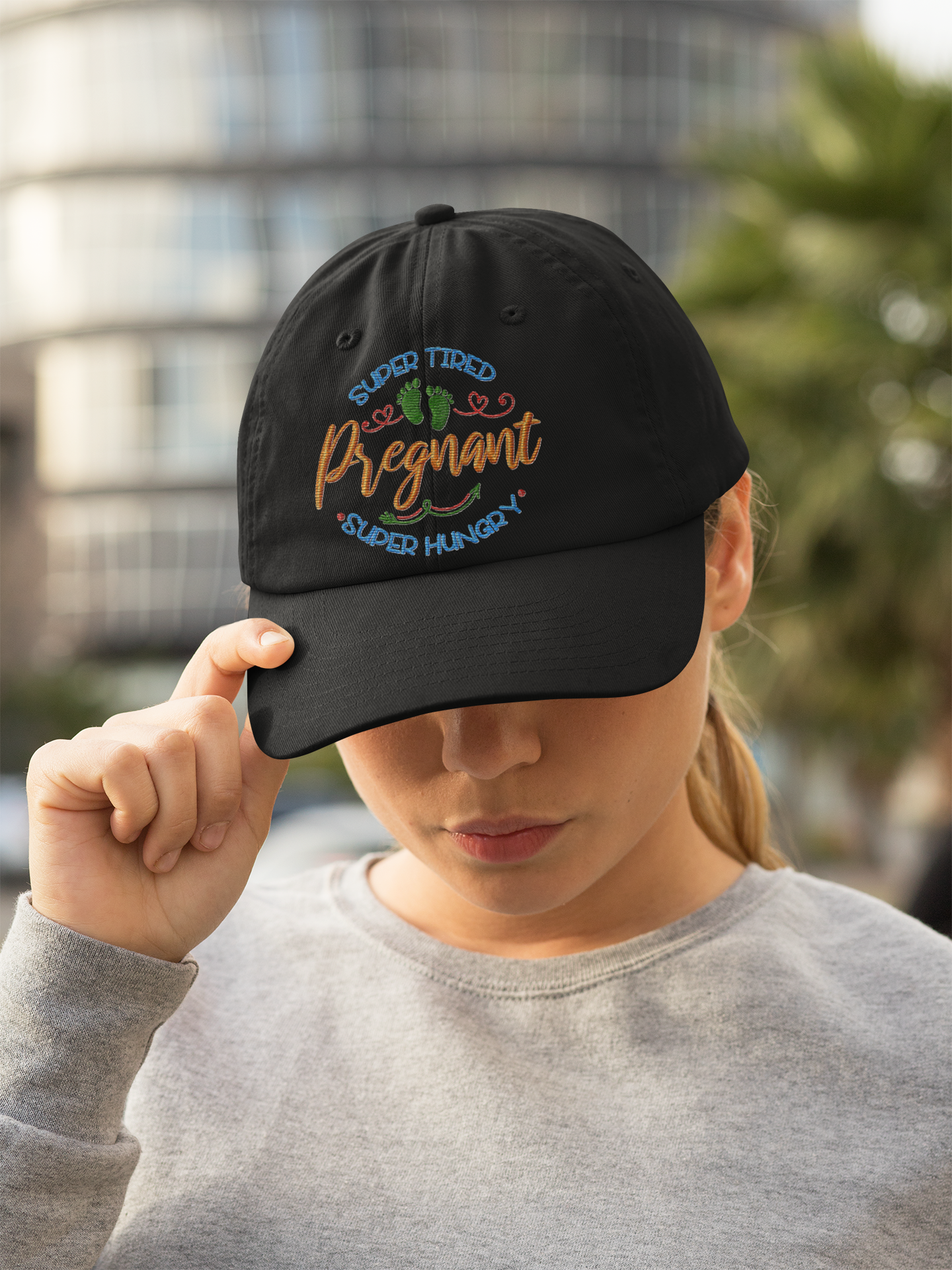 Funny Pregnant Women Machine Embroidery Designs for Shirts, Hats, Caps, Pregnancy Pes Files, Maternity Embroidery Patterns, Embroidery Sayings-Kraftygraphy