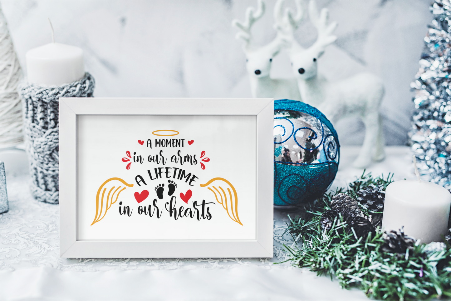 Christmas Memorial Ornaments SVG Bundle, Sympathy Clipart, in Loving Memory PNG for Sublimation, Loss SVG Files, Angel SVG, Angel Wings Dxf, Cardinal Bird SVG, Pet Loss SVG, Memorial Sayings, Your Wings Were Ready SVG, Christmas svg-Kraftygraphy