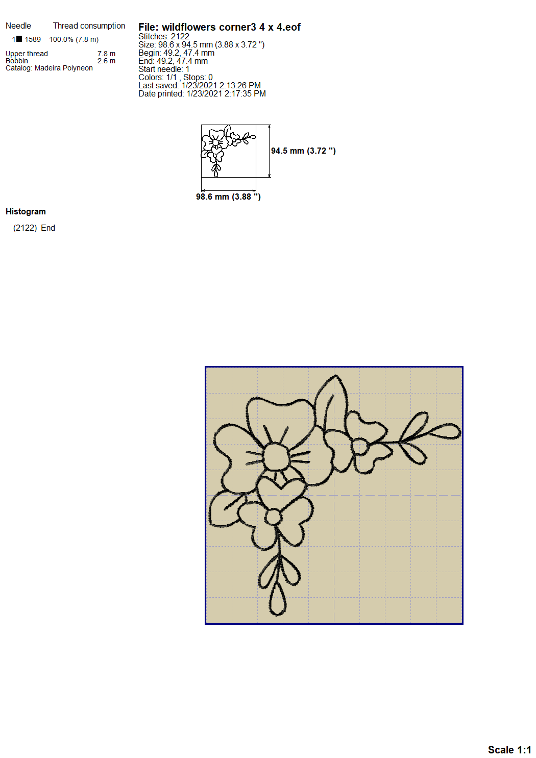 Floral Corner Borders Embroidery Outline, Wildflower Frame Embroidery Designs, Small Flowers Border Embroidery Patterns, Single Line Frame Embroidery, Doodle Embroidery, Sketch Embroidery, Redwork Pes Files-Kraftygraphy