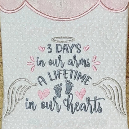 In Loving Memory Embroidery Designs Bundle – Christmas Memorial Machine Embroidery Patterns – For Ornaments, Pillows, Towels, Shirts & More-Kraftygraphy