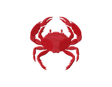 Load image into Gallery viewer, Crab fill stitch medium size embroidery design-Kraftygraphy
