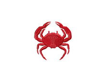 Load image into Gallery viewer, Mini crab embroidery design for machine-Kraftygraphy
