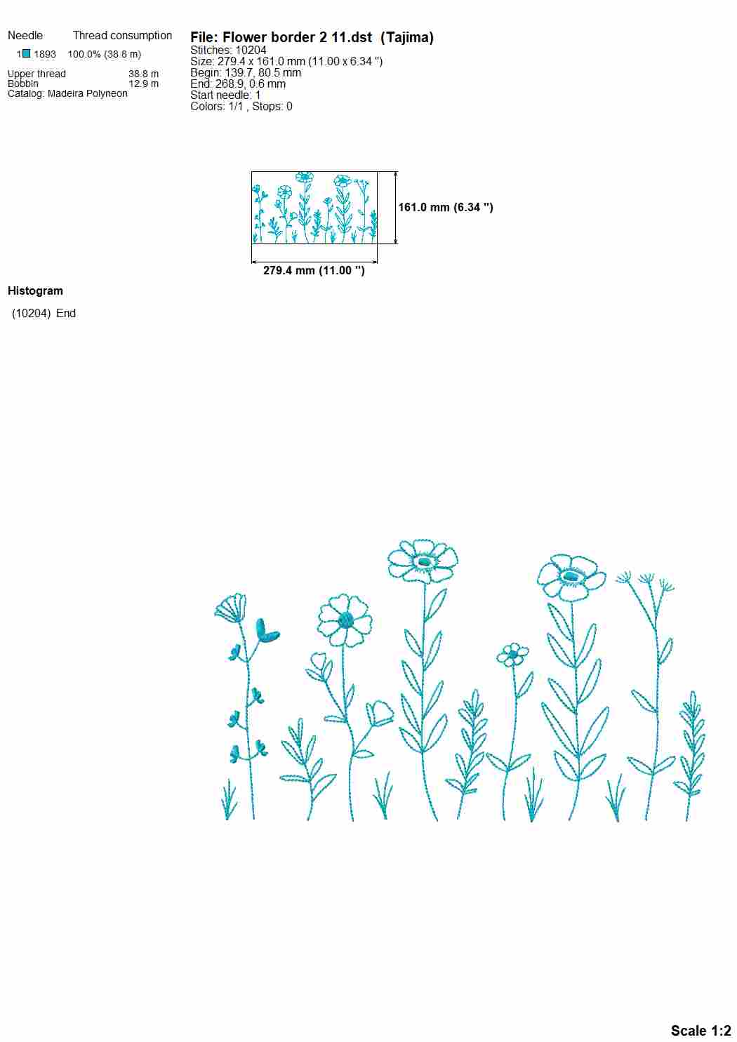 Daisy Floral Embroidery Designs – Botanical Outline Patterns for Machine Embroidery-Kraftygraphy