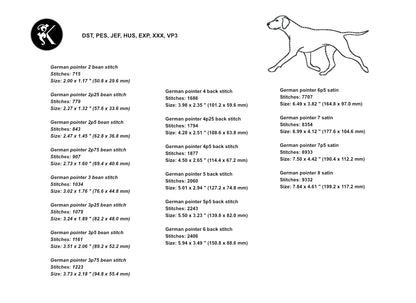 Minimalist Dog Outline Embroidery Designs Bundle - 12 Breeds Multi-Size Value Pack-Kraftygraphy
