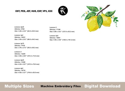 Mediterranean Garden Vegetable Embroidery Design Bundle - Machine Embroidery Files-Kraftygraphy