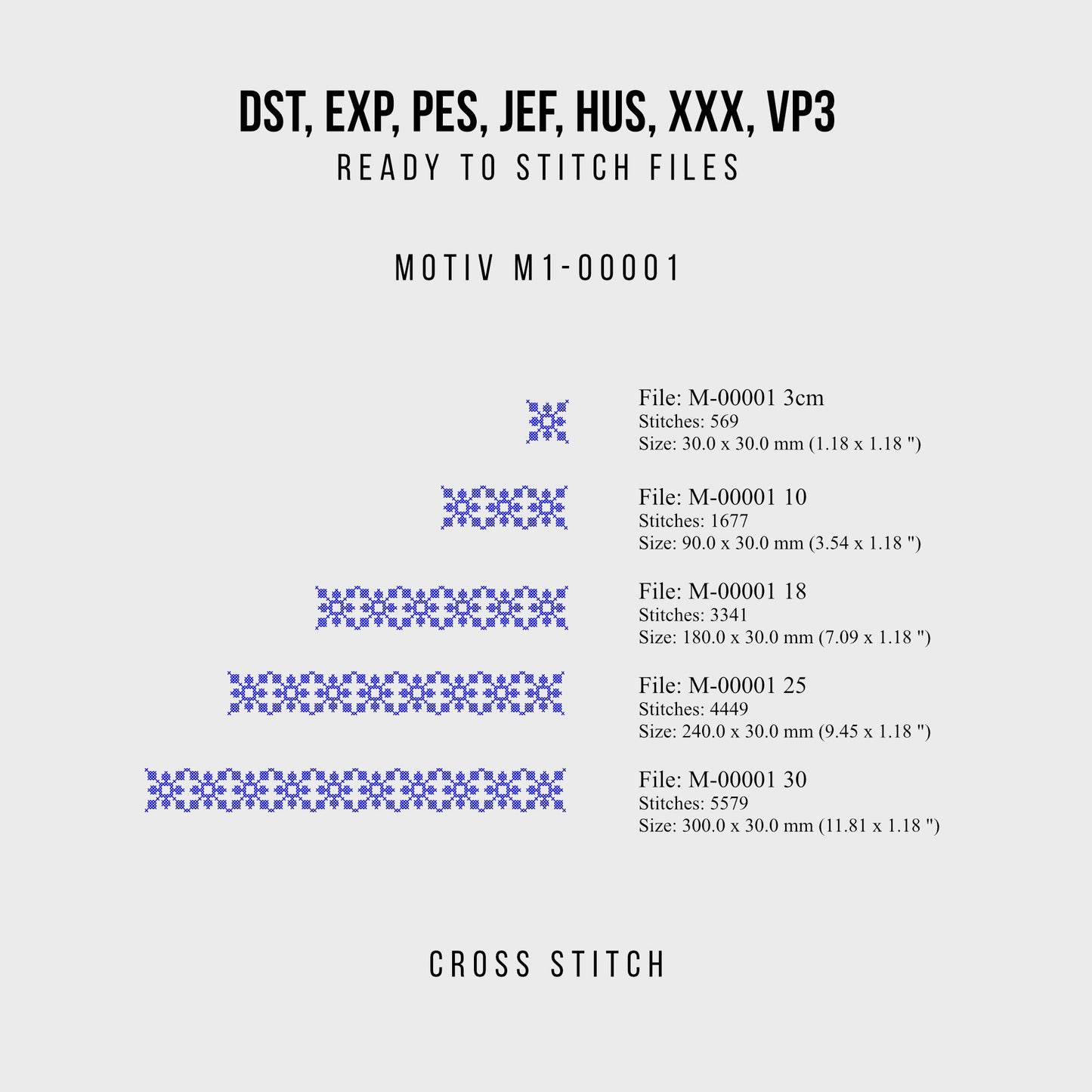 Motiv Moldova 1 - Cusatura in cruce - fisiere pentru masina de brodat si pentru broderie manuala-Kraftygraphy