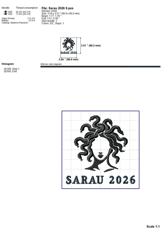 Custom Listing for Andre Sarau 2026-Kraftygraphy