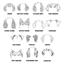 Load image into Gallery viewer, 14 dog ears machine embroidery design bundle, simple dog ears embroidery patterns,-Kraftygraphy
