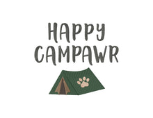 Load image into Gallery viewer, Dog bandana machine embroidery design for summer camping-Kraftygraphy
