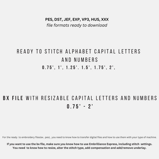 Cute Dog Bone Embroidery Font – Alphabet & Numbers for Personalizing Bandanas, Collars, Patches & More-Kraftygraphy