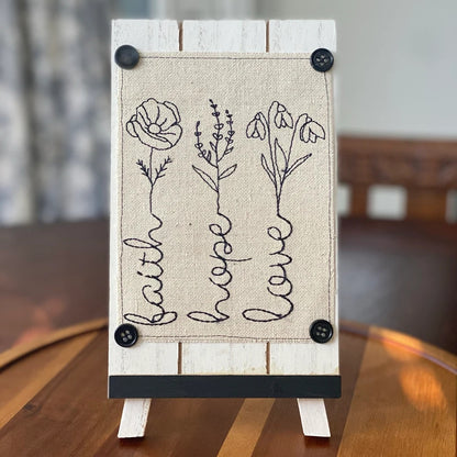 Floral Embroidery Designs for Mother’s Day – BX Script Font & Wildflower Extras for Machine Embroidery-Kraftygraphy