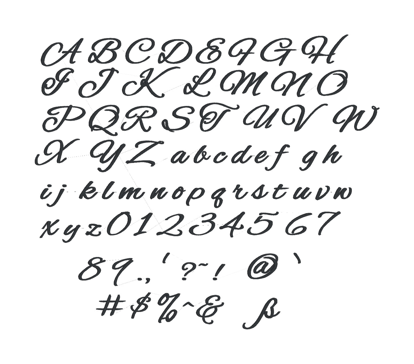 Wed Love Native Bx Embroidery Font | Satin Stitch | 1.25' - 5' | No Ready to stitch Files-Kraftygraphy