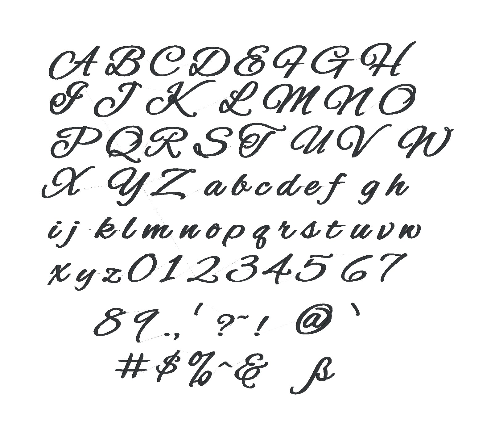 Wed Love Native Bx Embroidery Font | Satin Stitch | 1.25' - 5' | No Ready to stitch Files-Kraftygraphy