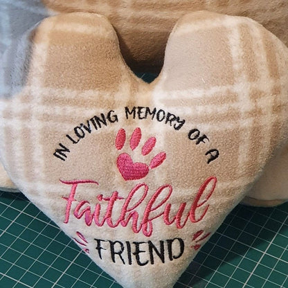 In Loving Memory Embroidery Designs Bundle – Christmas Memorial Machine Embroidery Patterns – For Ornaments, Pillows, Towels, Shirts & More-Kraftygraphy