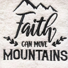 Load image into Gallery viewer, Faith Can Move Mountains Embroidery Designs, Religious Embroidery Patterns , Machine Embroidery Religious Sayings, Spiritual Embroidery Files, Catholic Embroidery Pes Files, Bible Verses Embroidery Jef Files, Church Embroidery Dst,-Kraftygraphy
