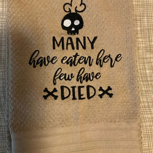 Load image into Gallery viewer, Funny kitchen machine embroidery designs - Many have eaten-Kraftygraphy
