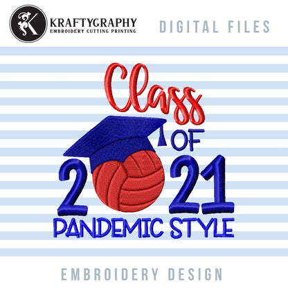 Graduation Machine Embroidery Designs Bundle, Class of 2021 Machine Embroidery Patterns, Senior Embroidery Sayings, Funny 2021 Graduation Pes Files, Graduation Cap Jef, Pandemy Graduation vp3, Tassel Embroidery Quotes-Kraftygraphy