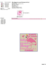 Load image into Gallery viewer, Flamingo Bird Machine Embroidery Patterns, Pink Flamingo Embroidery Designs, Tropical Pes Files, Summer Embroidery Applique Jef Embroidery-Kraftygraphy
