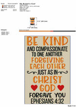 Load image into Gallery viewer, Religious Machine Embroidery Designs, Ephesians Bible Verses Embroidery Patterns-Kraftygraphy
