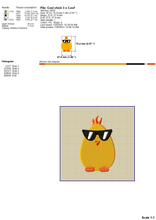 Load image into Gallery viewer, Cool Chick Machine Embroidery Designs, Cool Chick With Sunglasses Embroidery Patterns, Funny Chick Pes Files, Easter Chick Boy Embroidery Files, Baby Chick Hus,-Kraftygraphy

