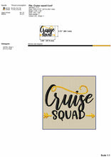 Load image into Gallery viewer, Cruise Squad Machine Embroidery Patterns-Kraftygraphy
