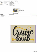 Load image into Gallery viewer, Cruise Squad Machine Embroidery Patterns-Kraftygraphy
