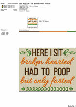 Load image into Gallery viewer, Hilarious Toilet Machine Embroidery Designs, Bathroom Sign Embroidery Patterns, Funny Half Bath Embroidery Pes Files-Kraftygraphy
