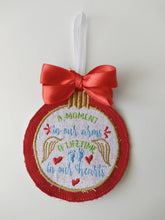 Load image into Gallery viewer, In the Hoop Baby Loss Christmas Ornaments Embroidery Design, Ith Christmas Projects for Machine Embroidery-Kraftygraphy
