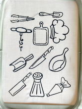 Load image into Gallery viewer, Kitchen tools - kitchen embroidery designs bundle-Kraftygraphy

