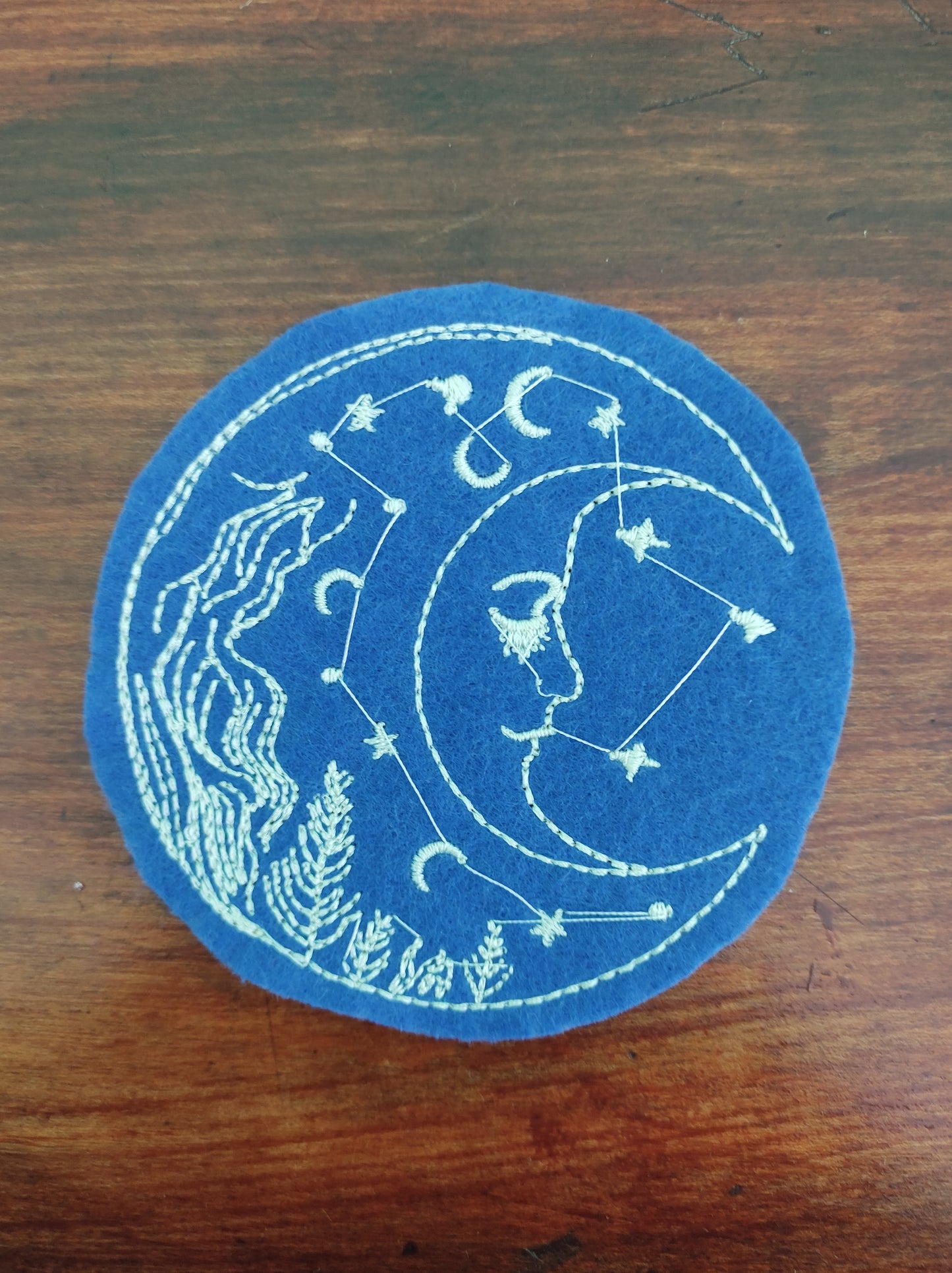 Celestial Embroidery Designs Bundle – Moon, Stars & Sun Machine Embroidery Files, Triple Stitch Low-Density-Kraftygraphy