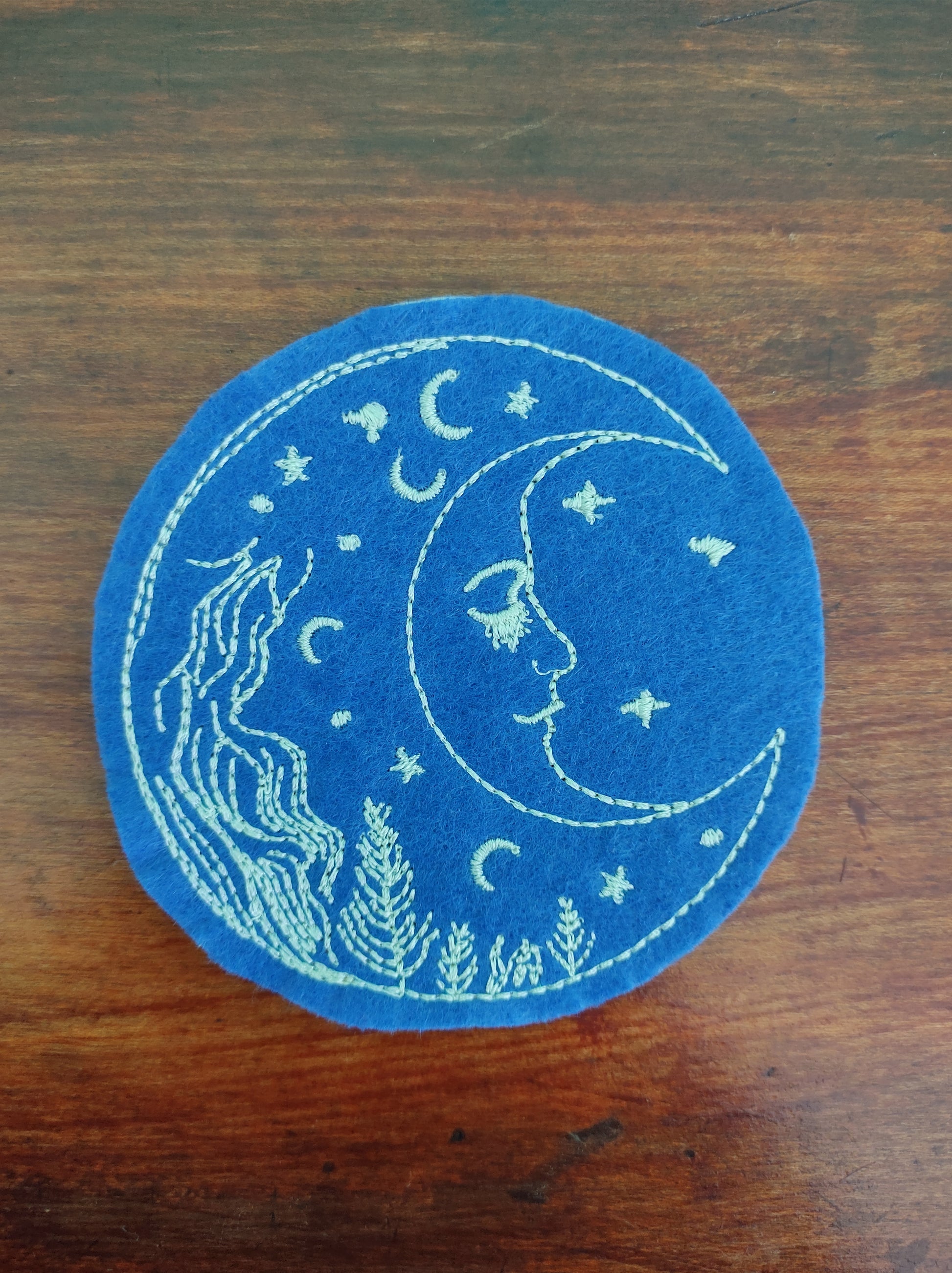 Celestial Embroidery Designs Bundle – Moon, Stars & Sun Machine Embroidery Files, Triple Stitch Low-Density-Kraftygraphy