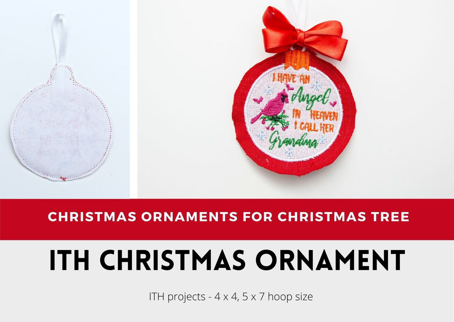 ITH Christmas Embroidery Ornaments, Christmas Embroidery Patterns, Christmas Embroidery Ideas,-Kraftygraphy