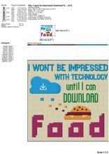 Load image into Gallery viewer, Kitchen embroidery designs for machine funny - download food-Kraftygraphy
