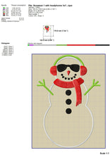 Load image into Gallery viewer, Snowman Embroidery Designs, Snowgirl Embroidery Patterns, Snowman Group Embroidery Files, Christmas Embroidery Fill Stitch, Snowman Applique-Kraftygraphy

