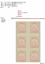 Load image into Gallery viewer, $1.00 Embroidery Designs, Breast Cancer Embroidery Designs, Felties Machine Embroidery Designs, Football embroidery design-Kraftygraphy
