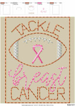 Load image into Gallery viewer, $1.00 Embroidery Designs, Breast Cancer Embroidery Designs, Felties Machine Embroidery Designs, Football embroidery design-Kraftygraphy
