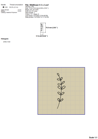 Wildflower Embroidery Designs, Floral Borders Embroidery Patterns, Flower Outline Pes Files, Simple Flowers Embroidery Files, Easy Flowers Jef Files, Daisy Hus Files, Small Flowers, Mini Flowers, Embroidery Bundle, Ith Embroidery, Cute Flowers-Kraftygraphy