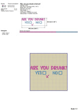 Load image into Gallery viewer, Funny Drinking Embroidery Patterns, Adult Humor Embroidery Designs, Rude Alcohol Pes Files, Drunk Embroidery Files, Beer Can Koozies Embroidery, Kitchen Towels Embroidery, Gift Totes Embroidery, Gift Bags-Kraftygraphy

