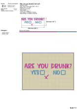 Load image into Gallery viewer, Funny Drinking Embroidery Patterns, Adult Humor Embroidery Designs, Rude Alcohol Pes Files, Drunk Embroidery Files, Beer Can Koozies Embroidery, Kitchen Towels Embroidery, Gift Totes Embroidery, Gift Bags-Kraftygraphy
