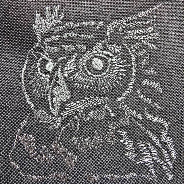 Wise Owl: Sketch Style Embroidery Design for Machine Projects-Kraftygraphy