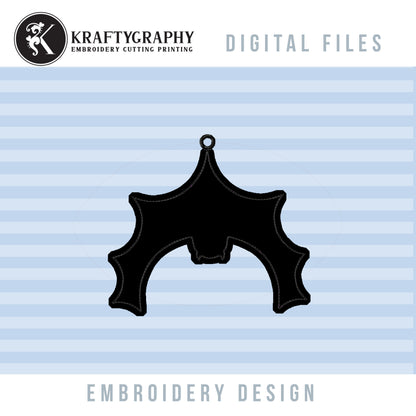 Halloween Embroidery Designs Bundle – Fall Machine Embroidery Patterns with Pumpkin Sayings-Kraftygraphy
