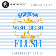 Load image into Gallery viewer, Bath Towel Embroidery Designs Bundle,-Kraftygraphy
