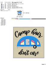 Load image into Gallery viewer, RV Camping Machine Embroidery Designs, Camping Embroidery Patterns, Camping Sayings Embroidery Designs, Camping Machine Embroidery Patterns, Lake Embroidery Designs, Forest Lake Embroidery-Kraftygraphy
