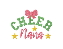 Load image into Gallery viewer, Cheer embroidery designs - Cheer nana-Kraftygraphy
