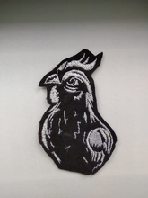 Load image into Gallery viewer, Funny looking chicken embroidery design-Kraftygraphy
