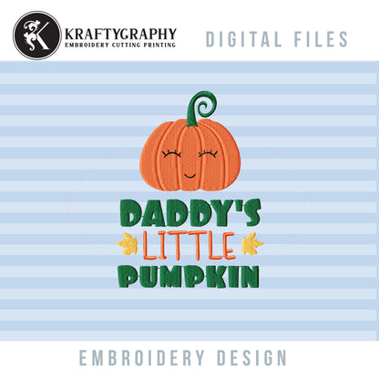 Halloween Embroidery Designs Bundle – Fall Machine Embroidery Patterns with Pumpkin Sayings-Kraftygraphy